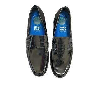 Nunn Bush Men's Lincoln Classic Penny Loafer Slip-On Comfort Gel Black Size 13